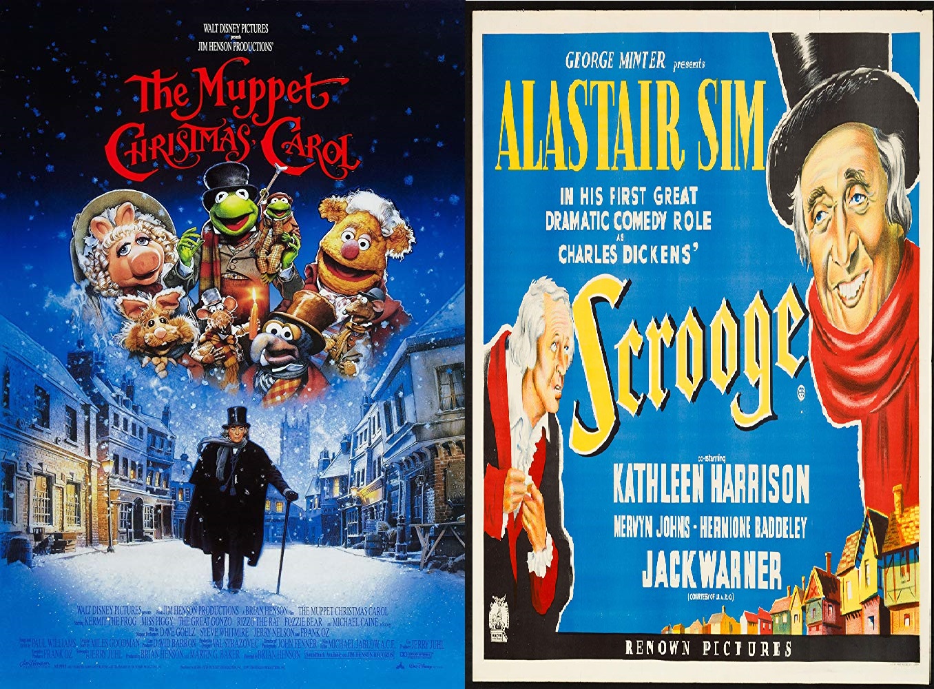 “A Christmas Carol” Original British Quad Poster - Movie Poster main image 0