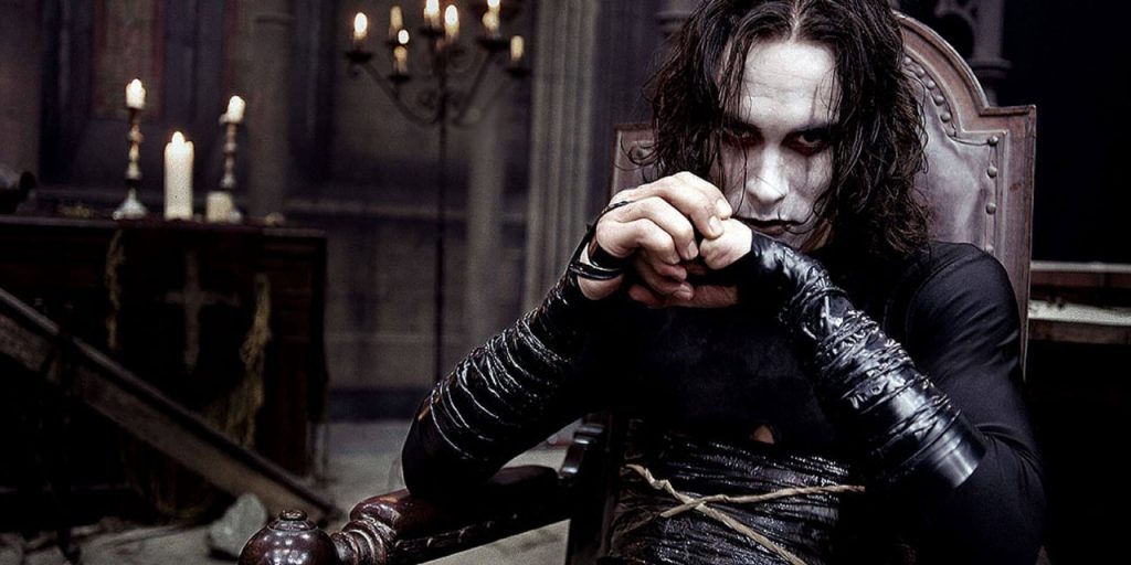 Brandon Lee in The Crow