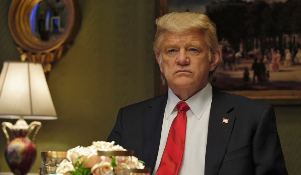 Brendan Gleeson as Donald Trump in The Comey Rule