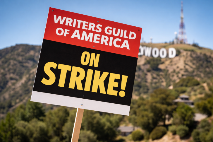 WGA Strike Hollywood