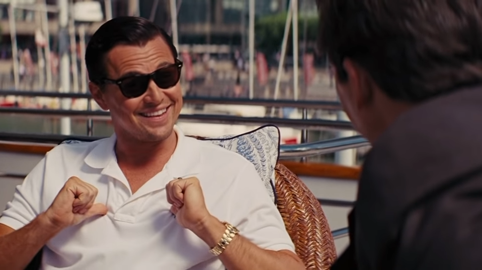 wolf of wall street yacht scene song