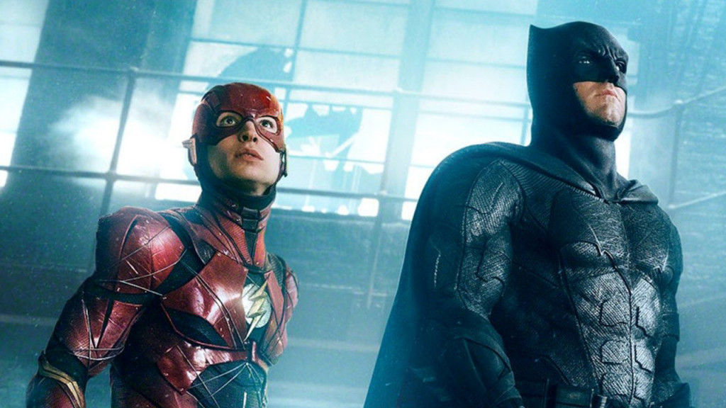 Ezra Miller appeared as the Flash in several DC films, notably Justice League // Credit: WB/DC 2017