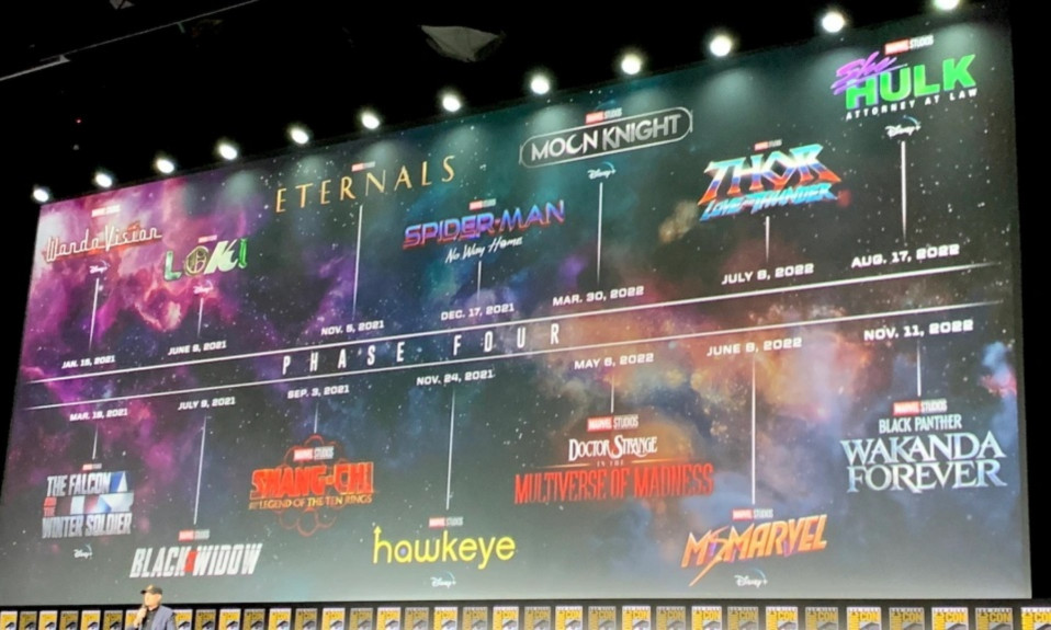 Phase 4 of the MCU // Credit: Variety