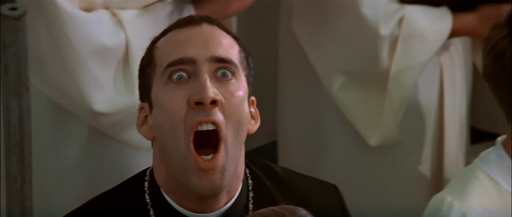 Nicholas Cage in  Face/Off 