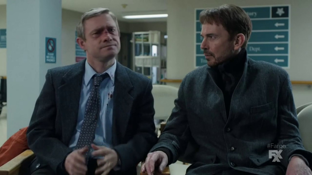 The chance encounter of Lester and Lorne Malvo