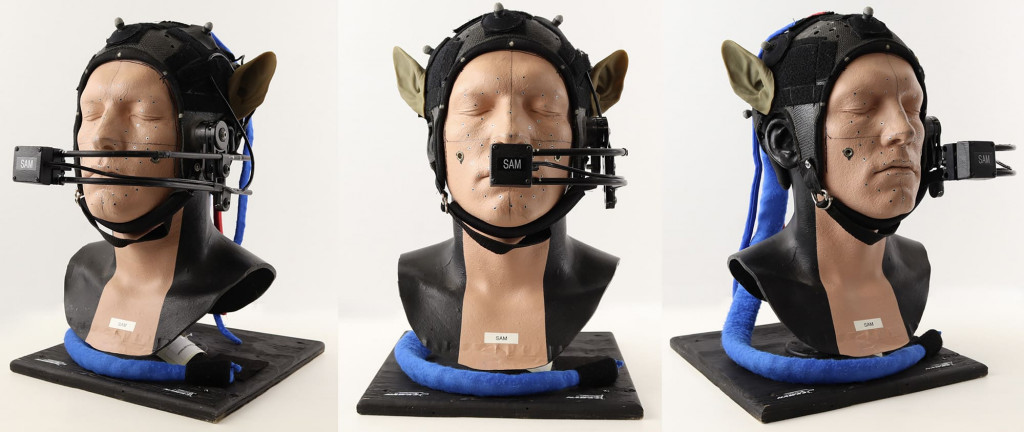 An example of the mo-cap rig used in James Cameron's Avatar