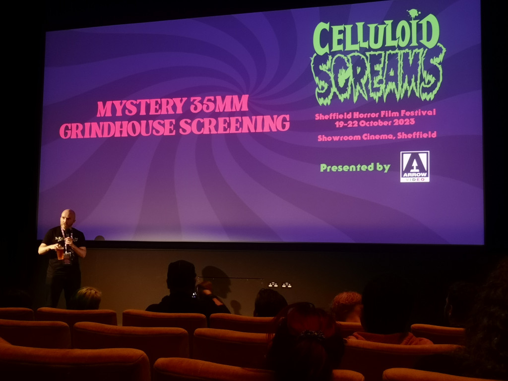 A wonderful screening with retro trailers and adverts // Credit: Josh Greally