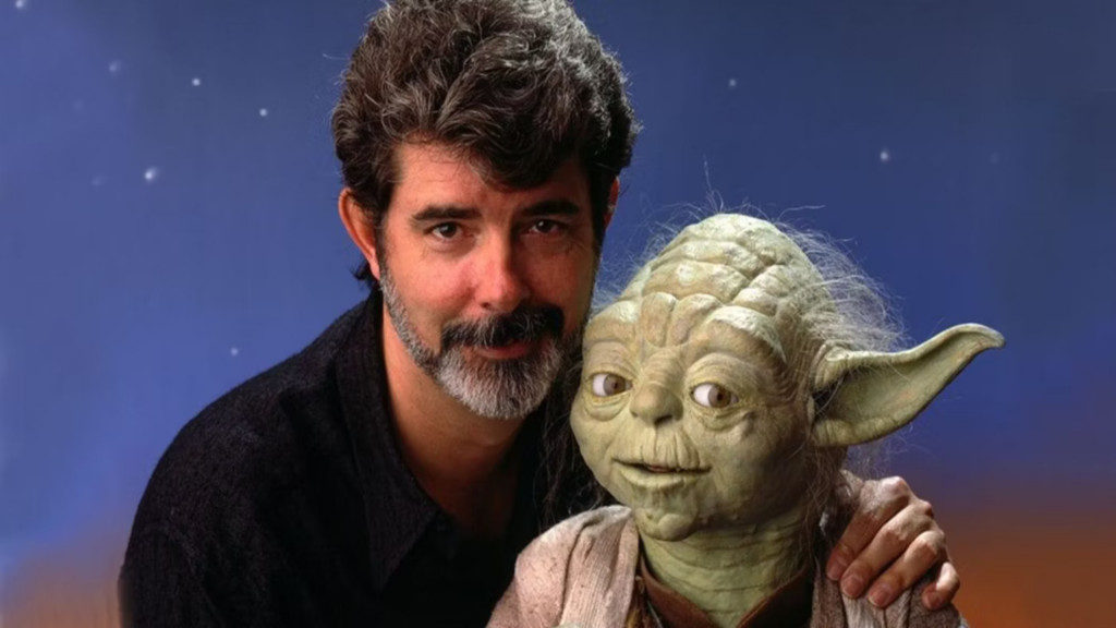 George Lucas with Yoda // Credit: Lucasfilm
