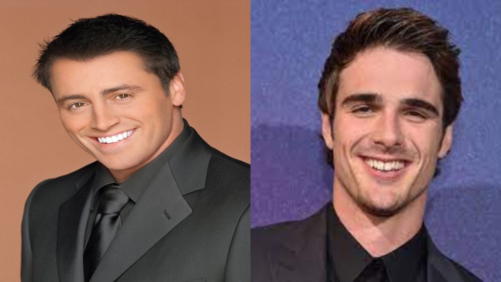 This image has an empty alt attribute; its file name is Joey-Jacob-Elordi-1024x576.jpg
Jacob Elordi (right) and Matt LeBlanc (left) ask, "how you doin'?"// Credits: Friends Wiki & Instagram