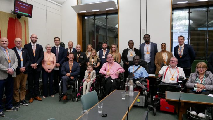 Fighters screening in Parliament