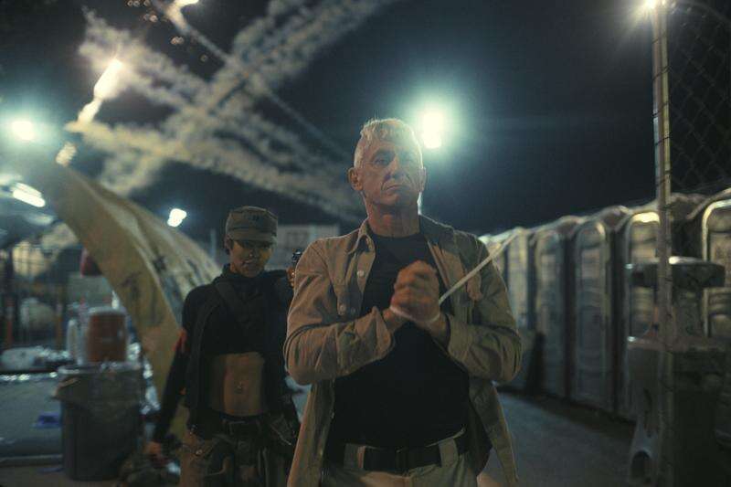 Perfidia and Lockjaw //credit: One Battle After Another, Warner Bros Pictures